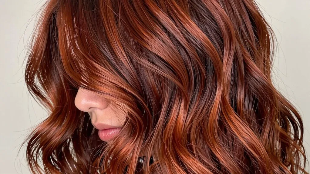 multidimensional copper hair color
