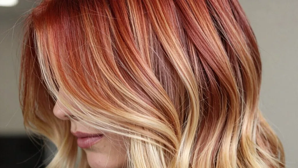 multidimensional strawberry blonde technique