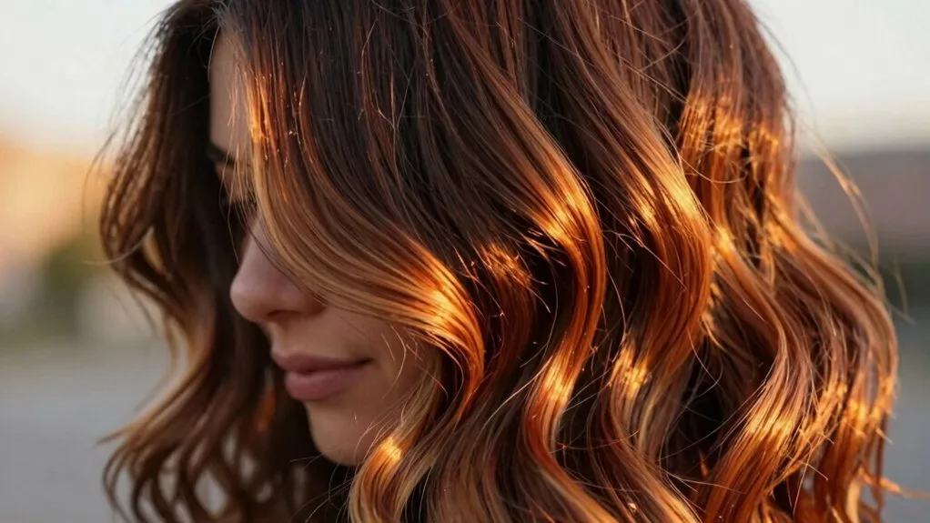 multidimensional toffee swirl technique