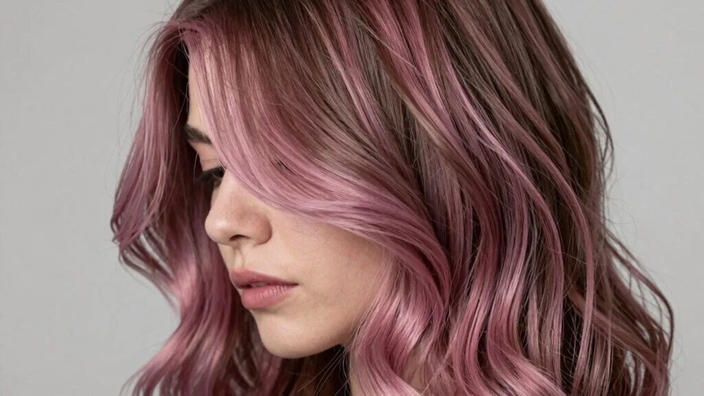 muted sophistication for brunettes