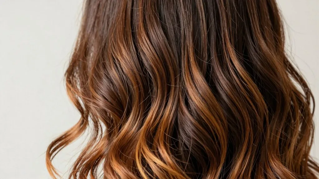 natural looking chestnut gradient