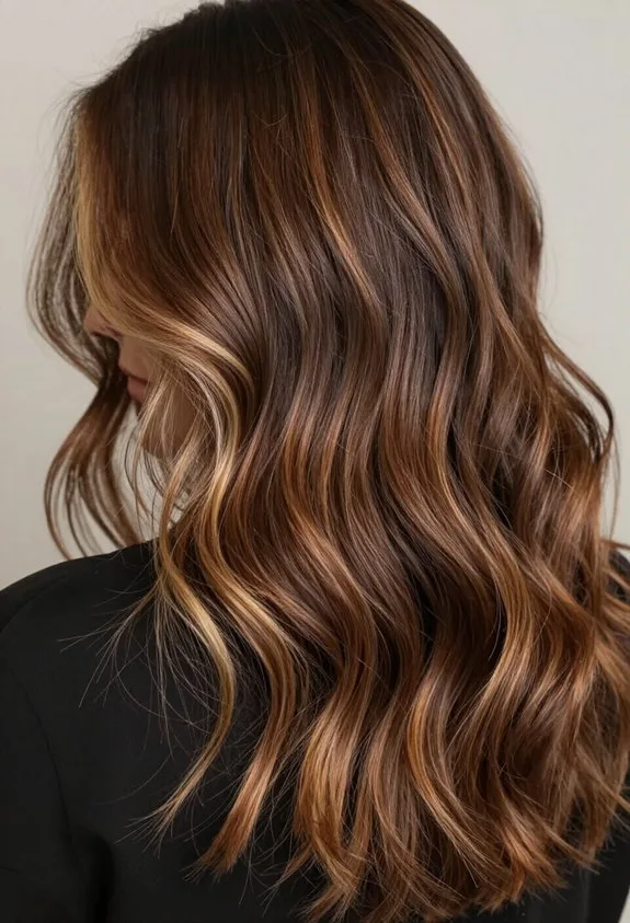 natural sun kissed highlights technique