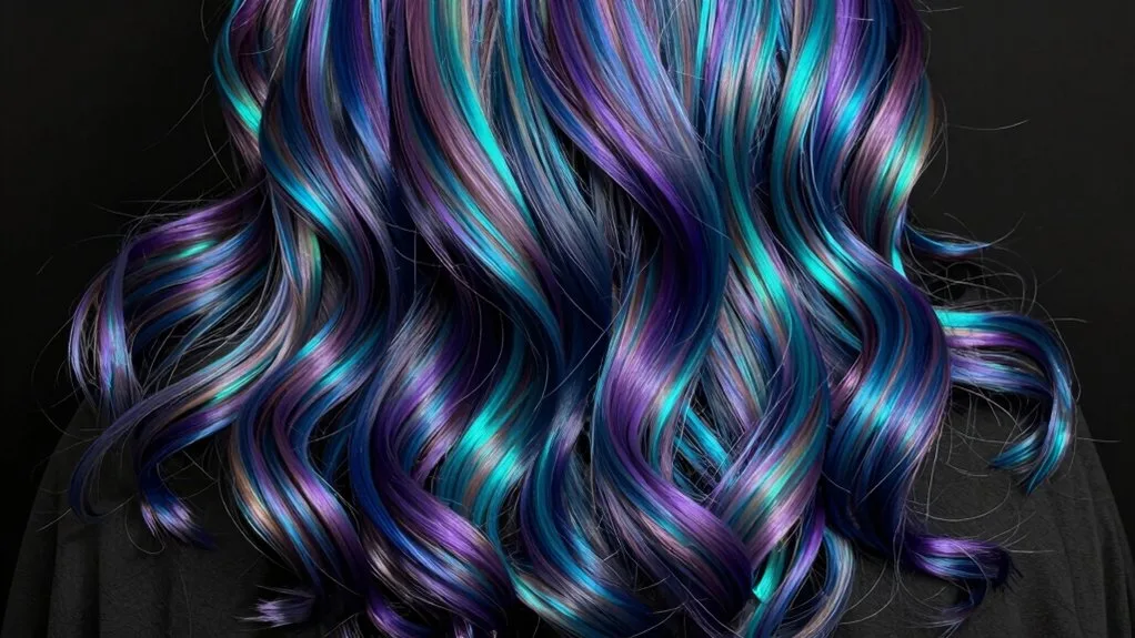 navy seafoam mermaid aesthetic