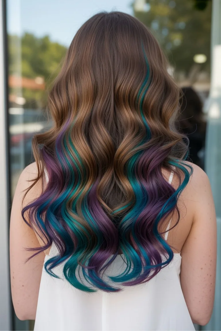 Peekaboo Hair Color Ideas