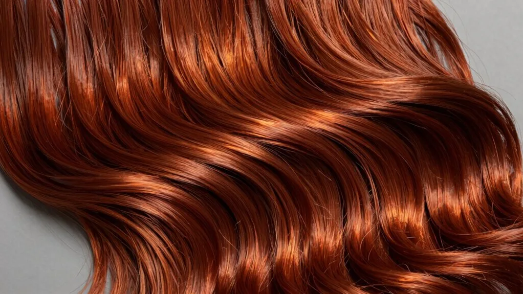 radiant copper red beauty