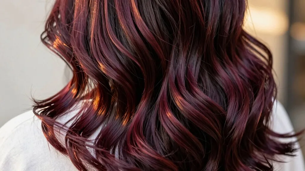 rich brunette cherry cola shades