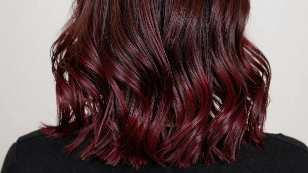 rich chocolate cherry brunette