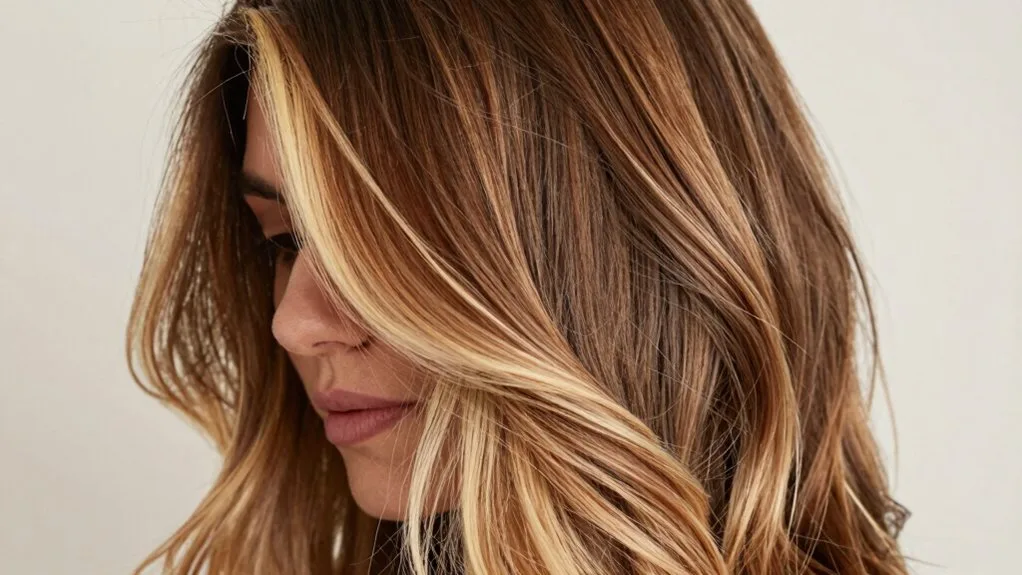 rooted blonde color technique