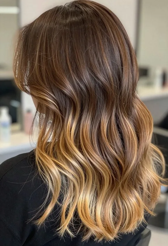 rooted blonde with dimension
