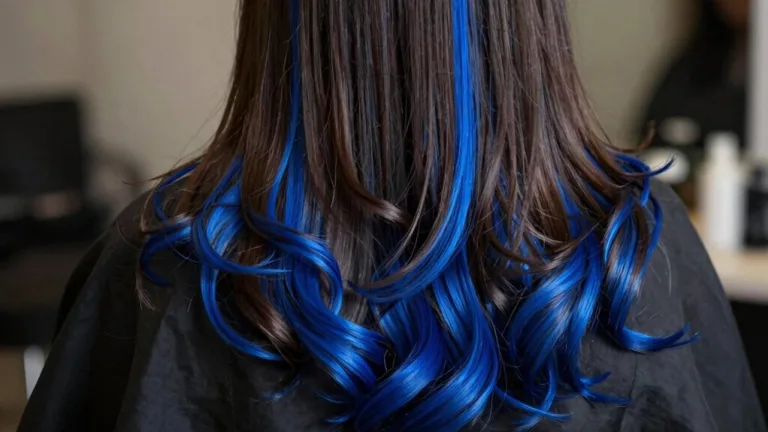 saturated sapphire hair dimension