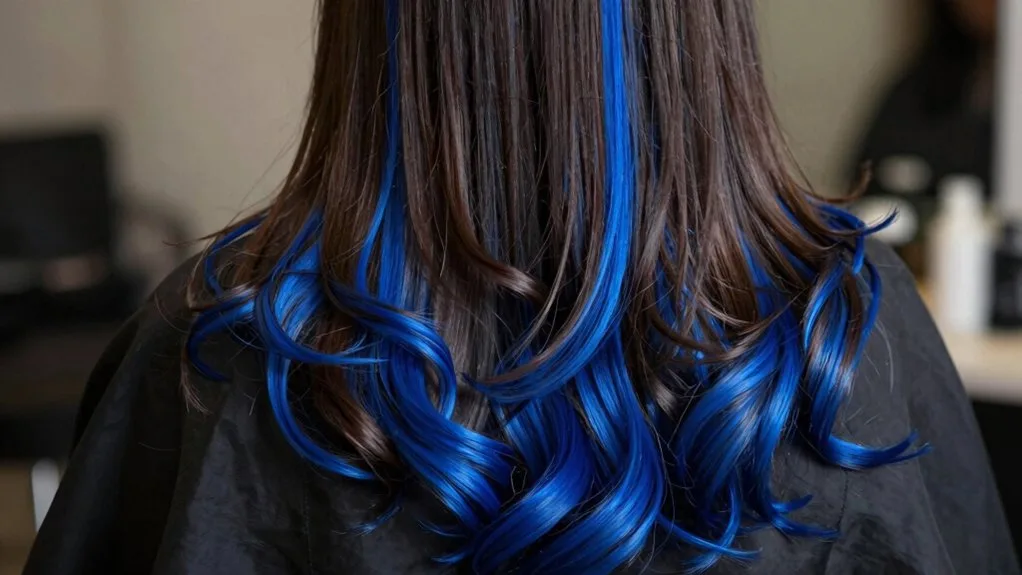 saturated sapphire hair dimension