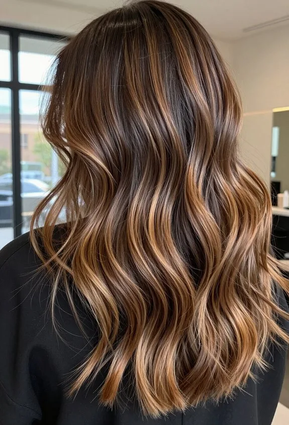 seamless balayage for gray