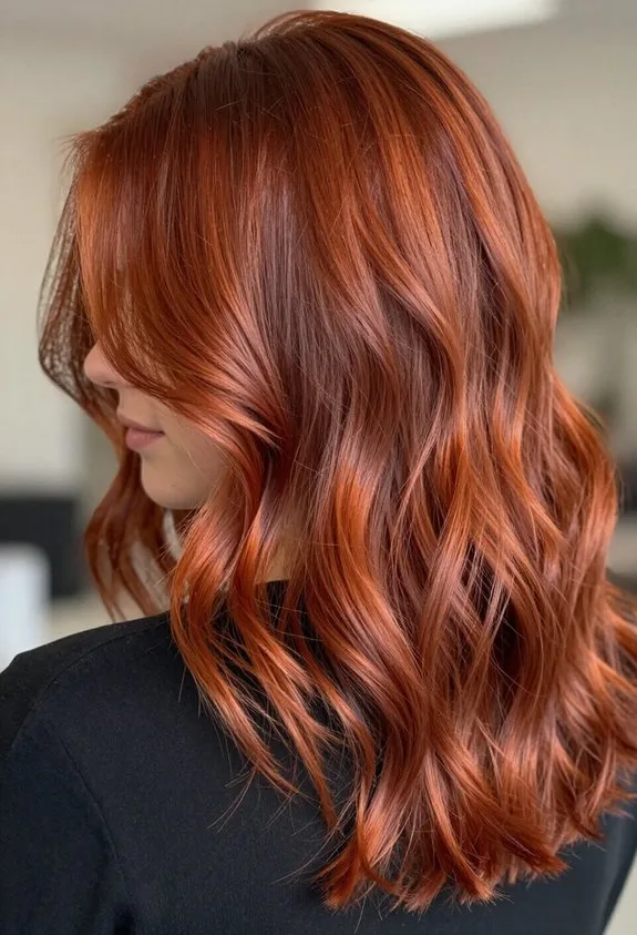 seamless warm color blend
