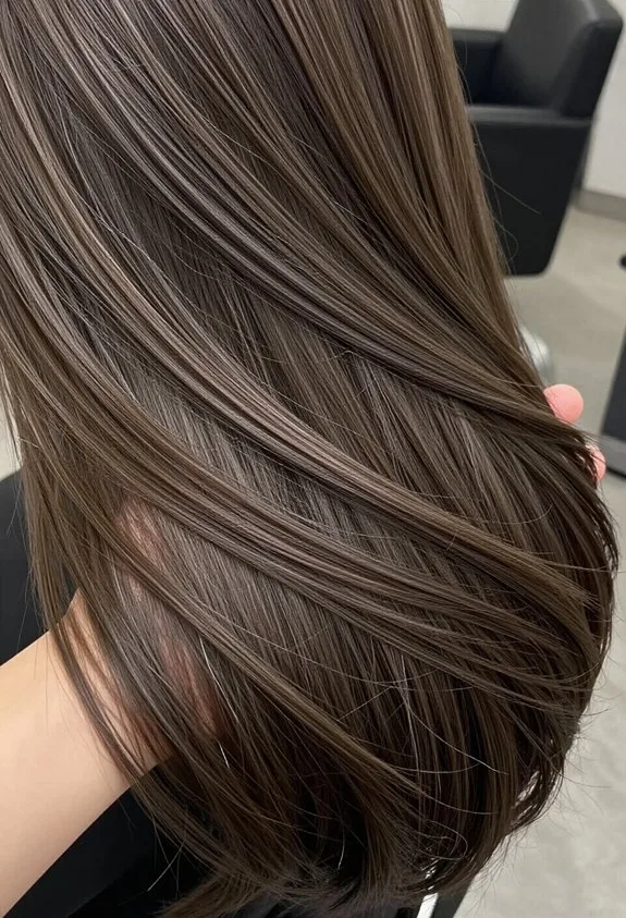 smoky modern ash brown