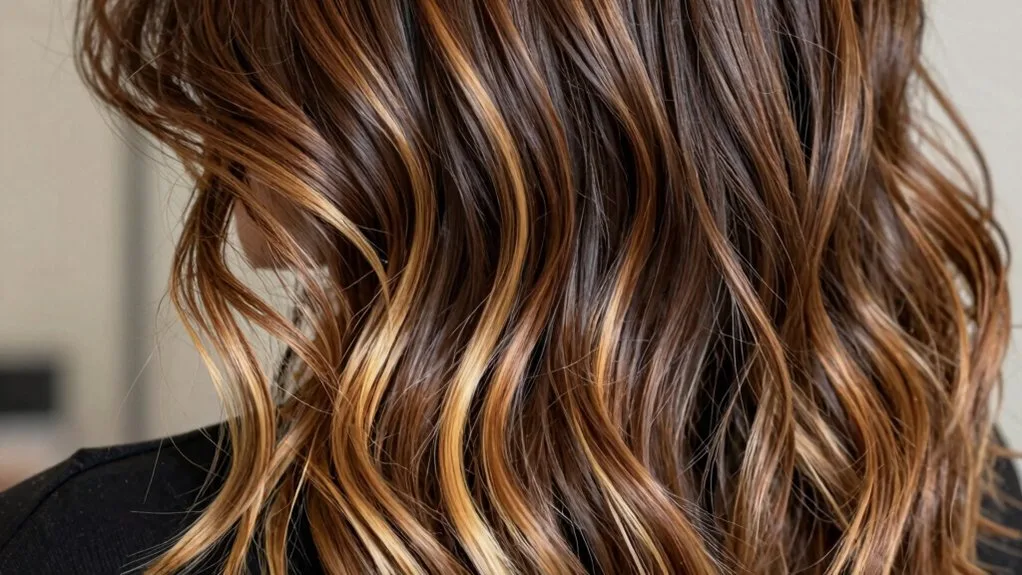sophisticated bronde hair color