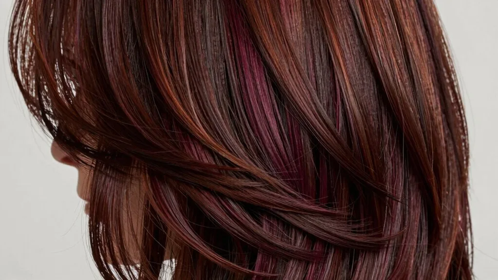 sophisticated burgundy workplace elegance