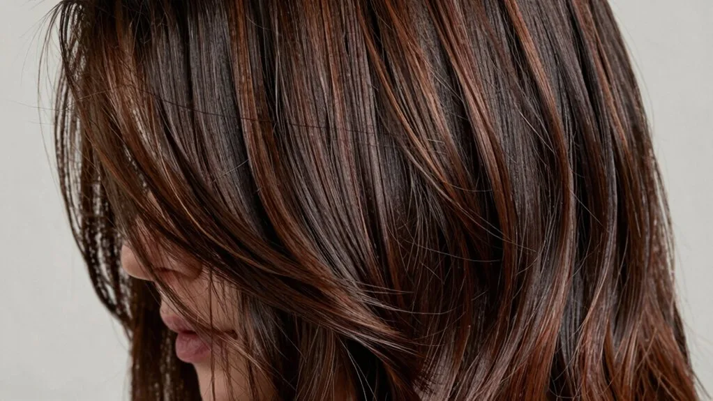 sophisticated cool espresso brunette