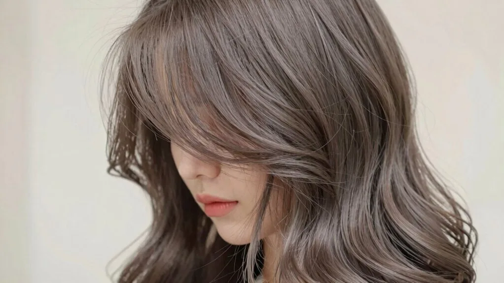 sophisticated cool toned brunette elegance