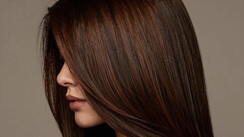 sophisticated deep brunette shade