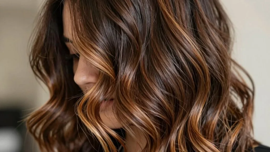 sophisticated gradient hair coloring