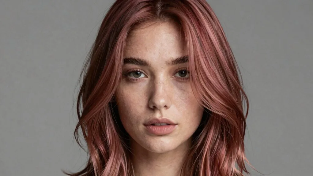 sophisticated muted terracotta tones