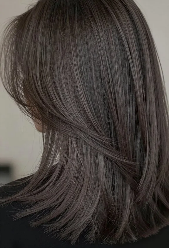 sophisticated smoky ash balayage