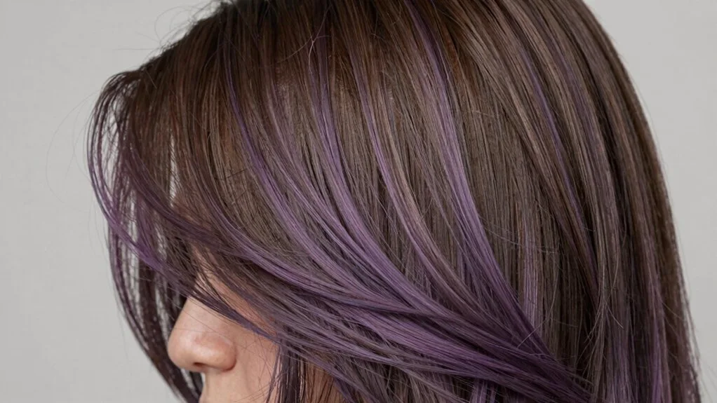 sophisticated smoky plum elegance