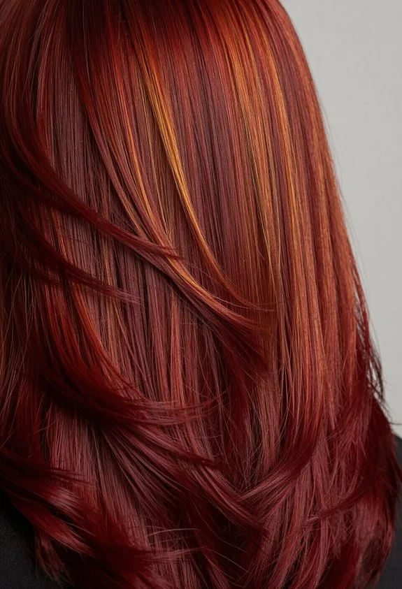 sophisticated warm hair color