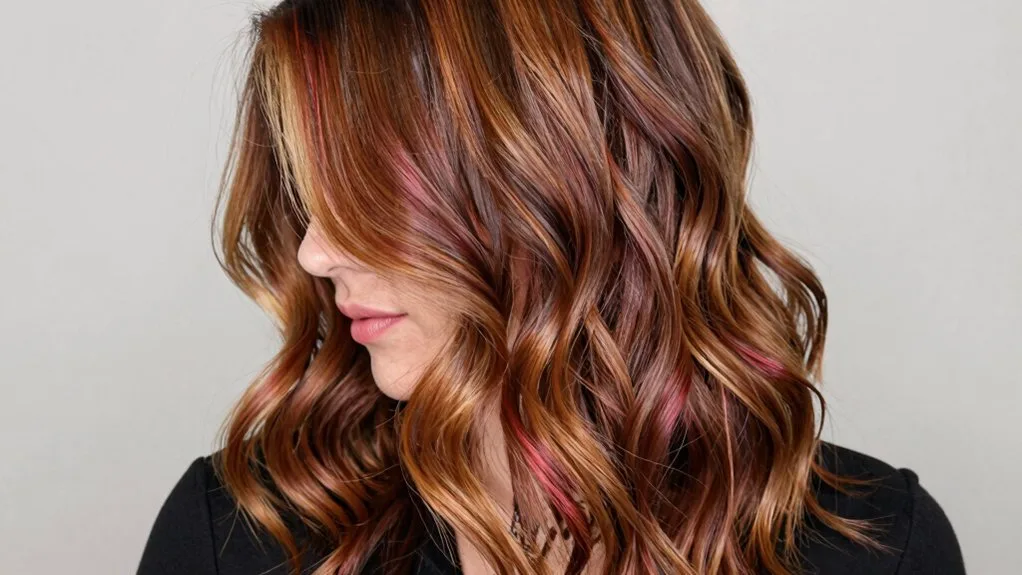 subtle cherry cola bronde