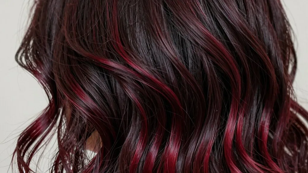 subtle cherry highlights technique