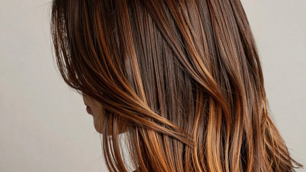 subtle dimensional hair coloring