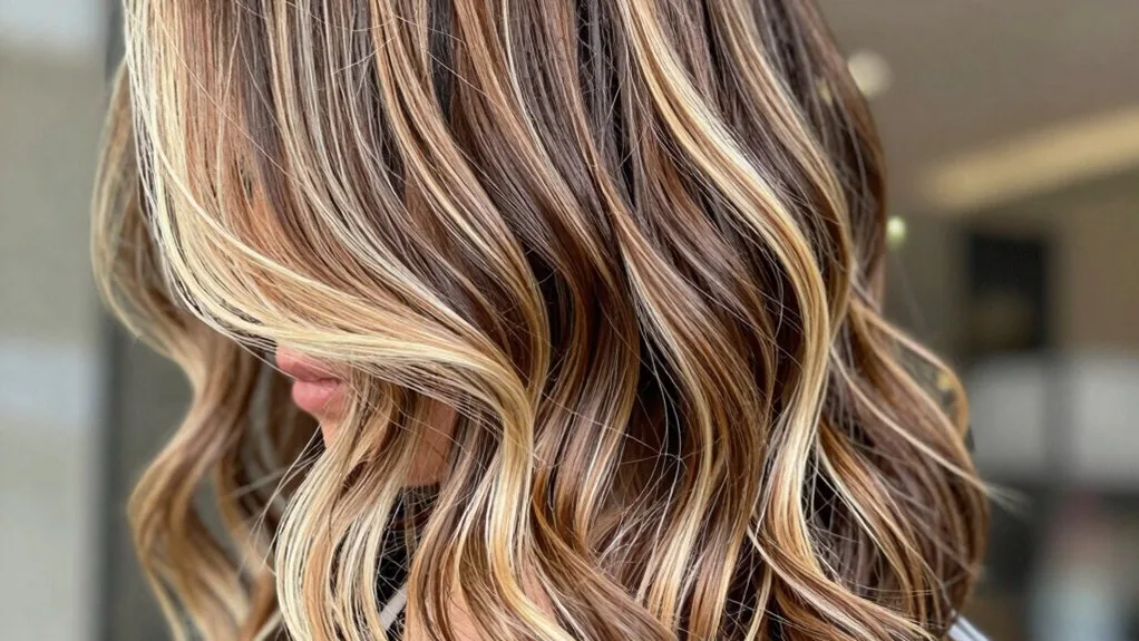 subtle natural looking highlights technique