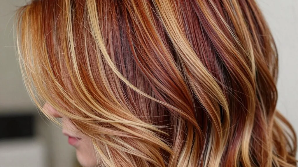 subtle natural sun kissed highlights