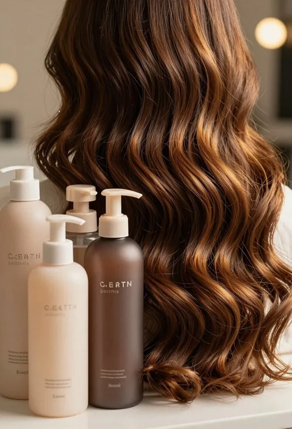 sulfate free care for brunettes