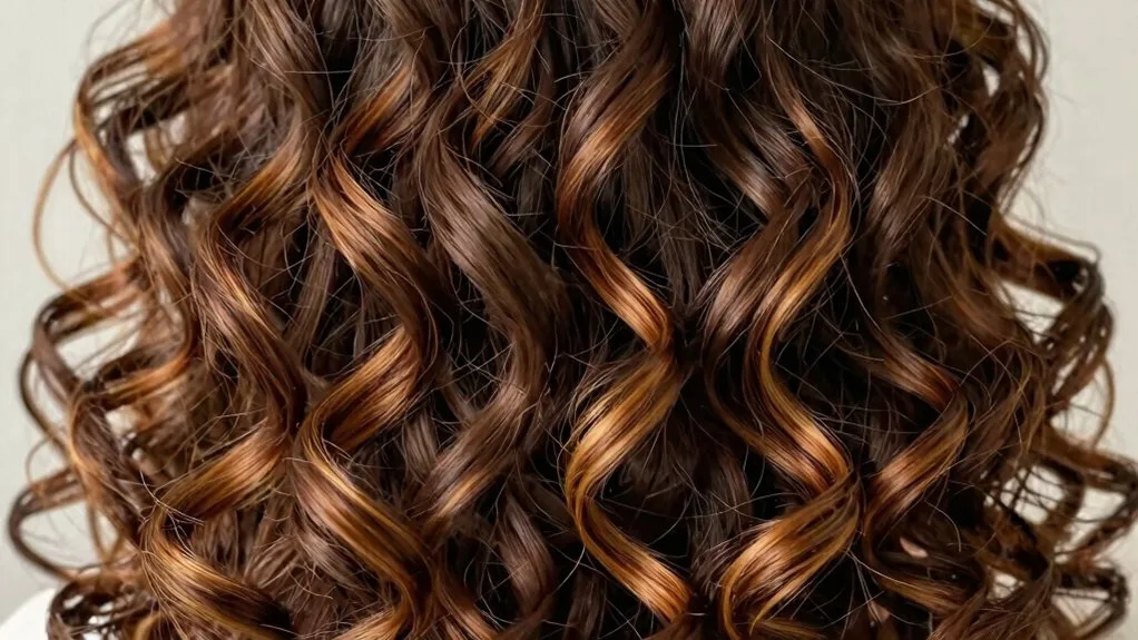 timeless elegant chocolate curls