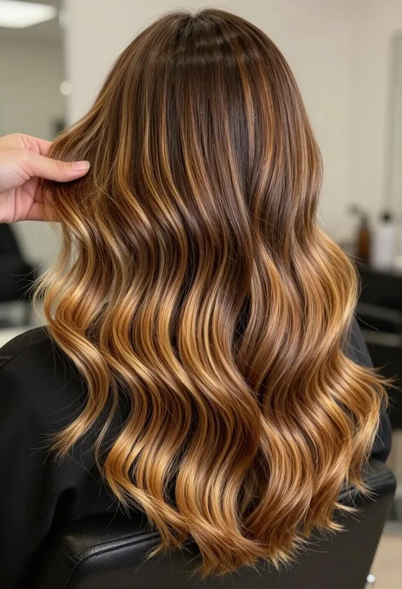 toffee blonde warm brown