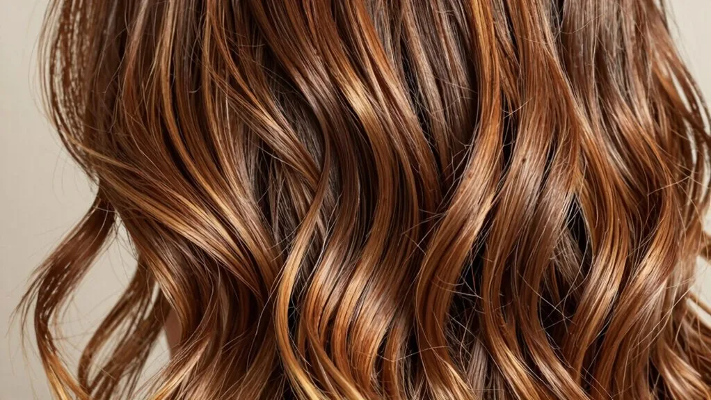 toffee glazing for brunettes