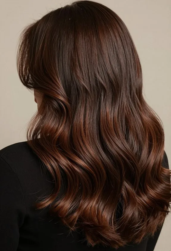 versatile chocolate brown hair