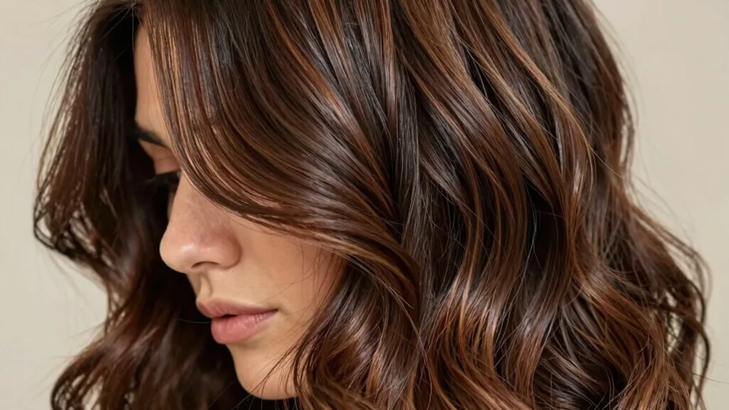 versatile chocolate lowlights technique