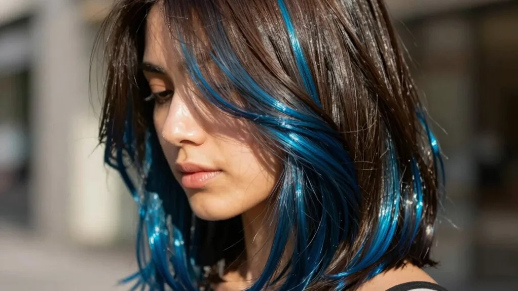versatile ocean blue highlights
