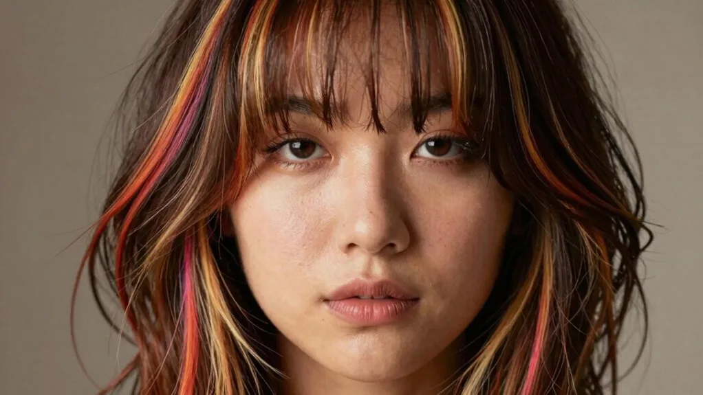 vertical color for elongation