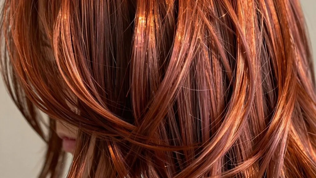 vibrant copper hair techniques