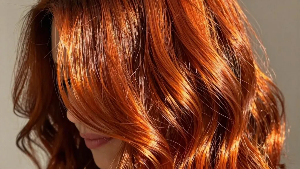 vibrant copper with dimension