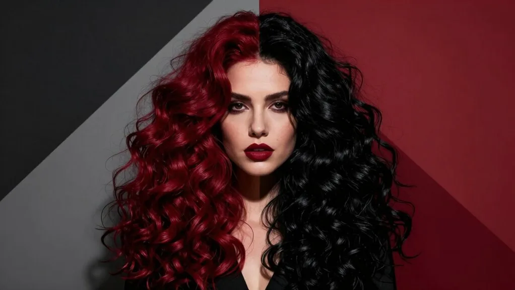 vibrant geometric color blocking