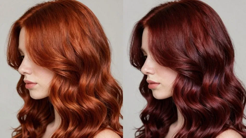 vibrant red hair maintenance