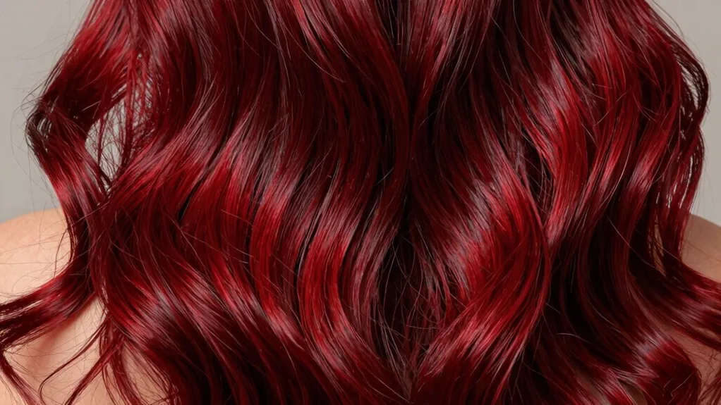 vibrant red hair maintenance