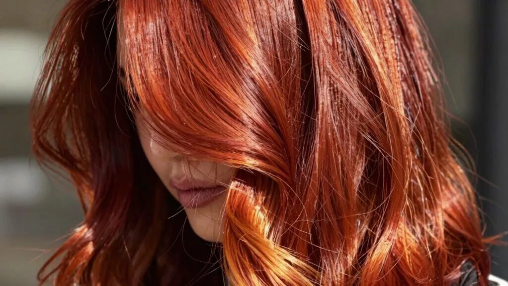 vibrant terracotta hair techniques