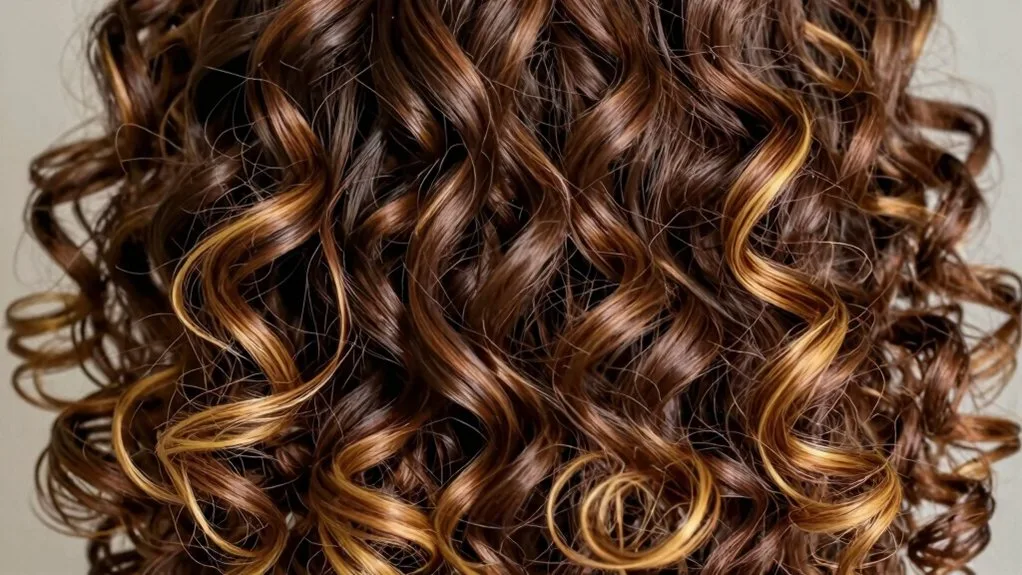 warm chestnut with blonde