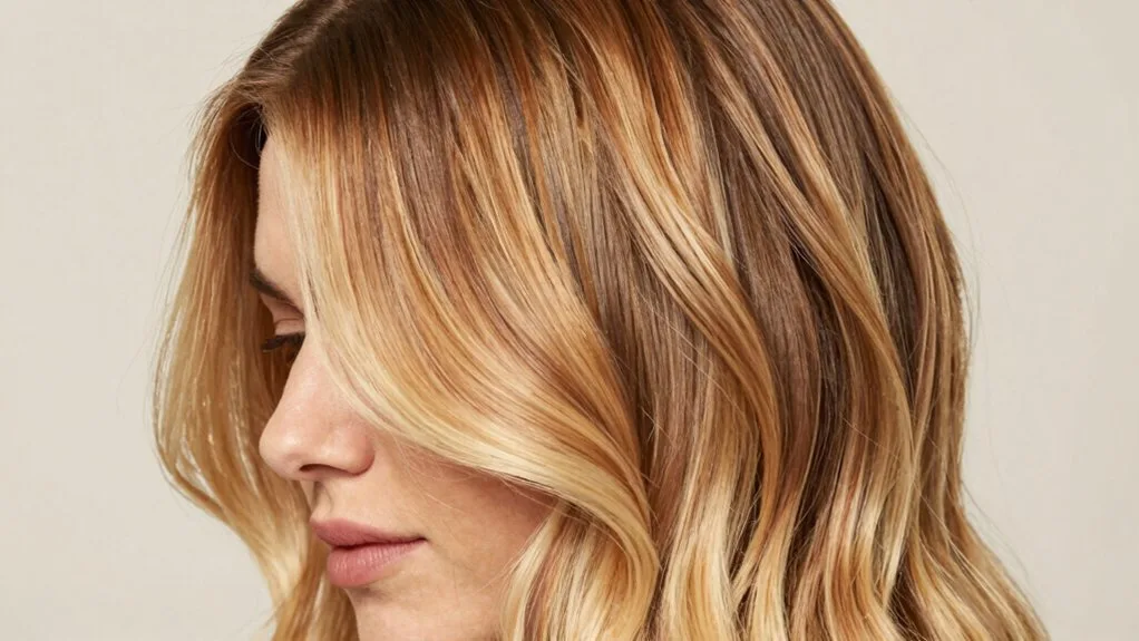 warm honey blonde transformation