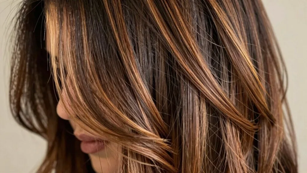 warm luminous honey lowlights